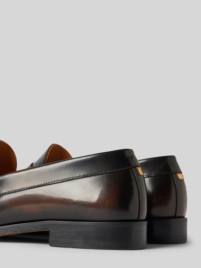 Peek & Cloppenburg ALOHASLoafers Aus Leder Modell 'RIVET' In Dunkelbraun