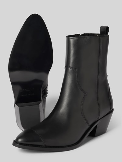 Peek & Cloppenburg ALOHASStiefeletten Aus Leder Modell 'AUSTIN' In Black
