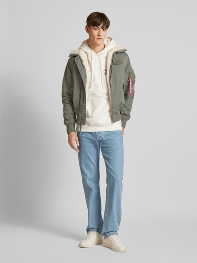Peek & Cloppenburg Alpha IndustriesBomberjacke mit in oliv