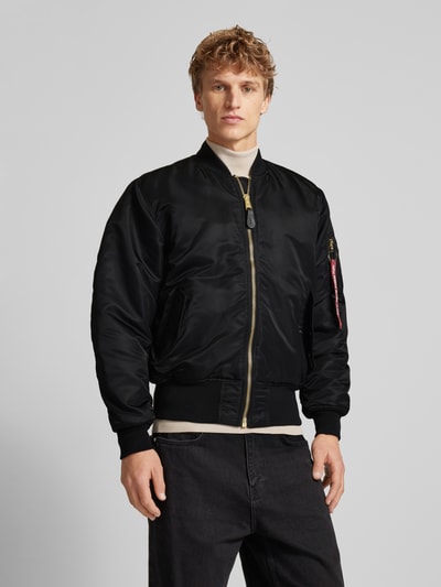 Peek & Cloppenburg Alpha IndustriesBomberjacke Mit Stehkragen In Black