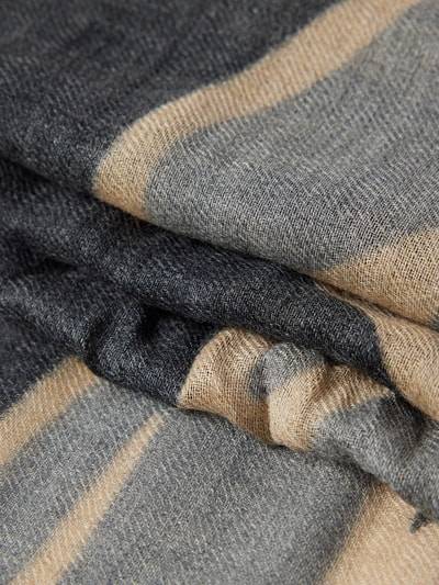 Peek & Cloppenburg AlteaWollschal Mit Fransen In Jeansblau