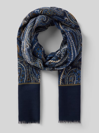 Peek & Cloppenburg alteaWollschal mit Fransen in marine