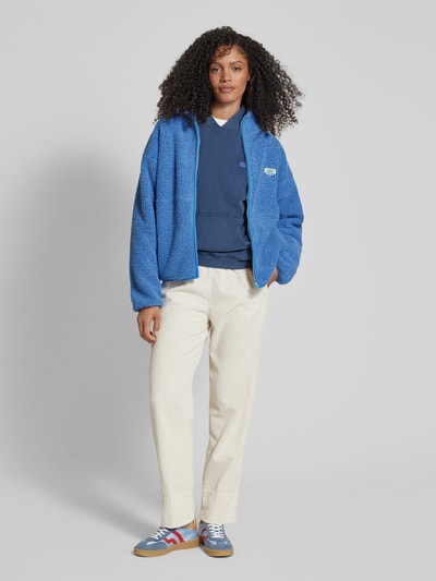 Peek & Cloppenburg American VintageJacke aus Teddyfell Modell 'HOKTOWN' in bleu