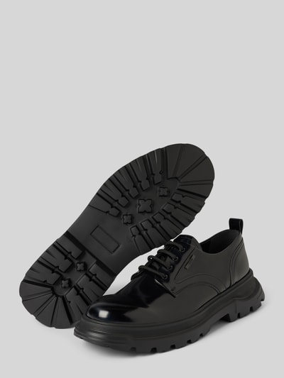 Peek & Cloppenburg Antony MoratoLederderby Mit Label-Detail Modell 'FARHAN IN SHINY' In Black