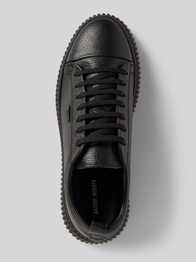 Peek & Cloppenburg Antony MoratoLedersneaker Mit Label-Applikation Modell 'ALLEN IN TUMBLED' In Black