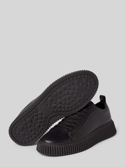Peek & Cloppenburg Antony MoratoLedersneaker Mit Label-Applikation Modell 'ALLEN IN TUMBLED' In Black