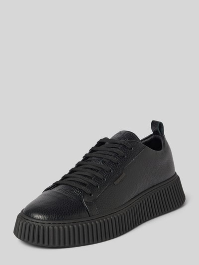 Peek & Cloppenburg Antony MoratoLedersneaker Mit Label-Applikation Modell 'ALLEN IN TUMBLED' In Black