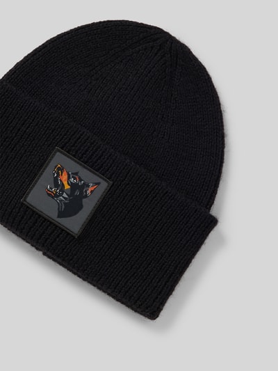 Peek & Cloppenburg Antony MoratoMütze Mit Label-Patch In Black
