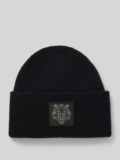 Peek & Cloppenburg Antony MoratoMütze mit Label-Patch in black
