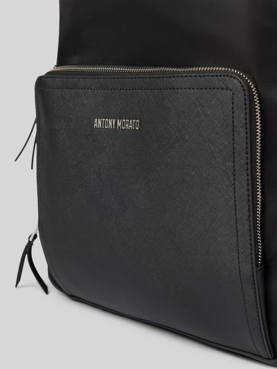 Peek & Cloppenburg Antony MoratoRucksack Mit Label-Applikation In Black