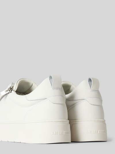 Peek & Cloppenburg Antony MoratoSneaker Aus Leder Mit Label-Detail Modell 'ZIPPER' In Weiss