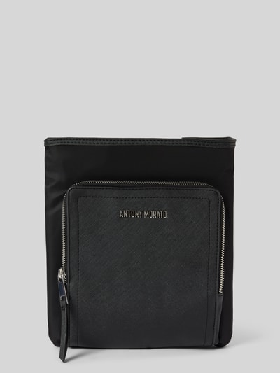 Peek & Cloppenburg Antony MoratoUmhängetasche Mit Label-Detail In Black