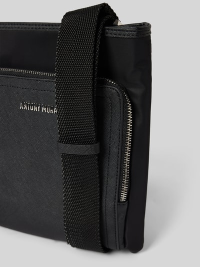 Peek & Cloppenburg Antony MoratoUmhängetasche Mit Label-Detail In Black