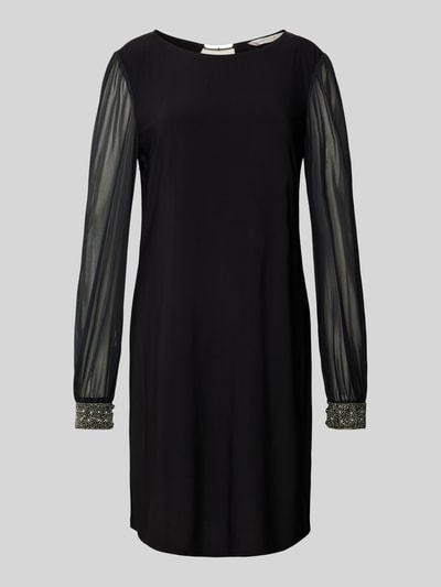 Peek & Cloppenburg ApricotMinikleid Mit U-Boot-Ausschnitt In Black