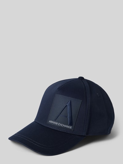 Peek & Cloppenburg ARMANI EXCHANGEBasecap mit Label-Stitching in dunkelblau