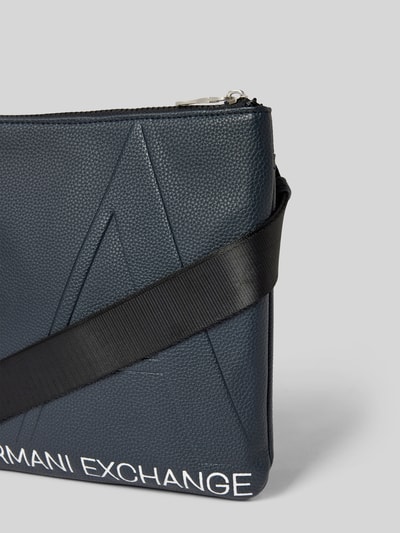 Peek & Cloppenburg ARMANI EXCHANGEHandtasche Mit Label-Detail Modell 'Pilot' In Dunkelblau
