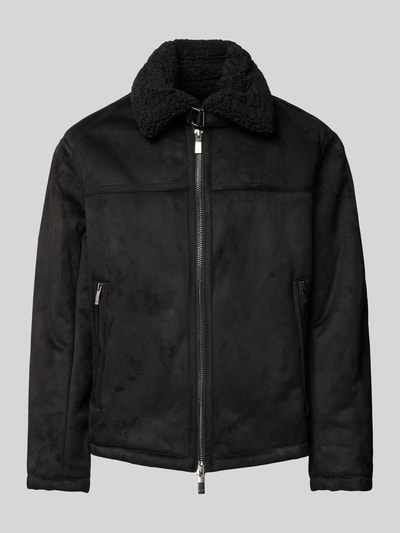 Peek & Cloppenburg ARMANI EXCHANGEJacke Mit Zweiwege-Reißverschluss Modell 'Pilot' In Black