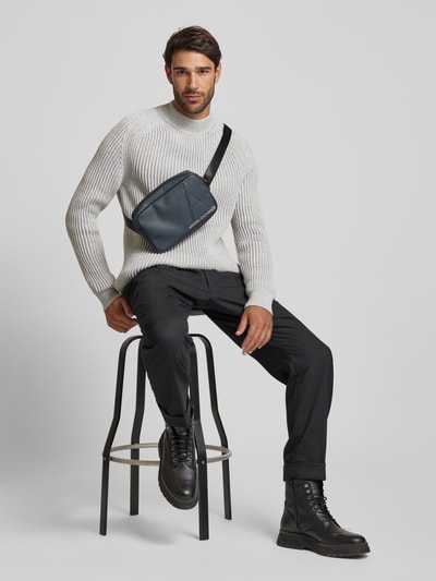 Peek & Cloppenburg ARMANI EXCHANGEKulturtasche mit Label-Detail in dunkelblau