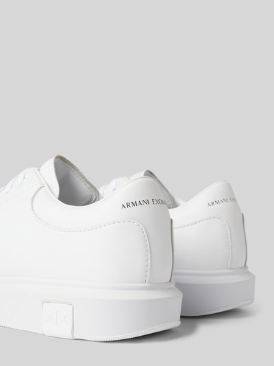 Peek & Cloppenburg ARMANI EXCHANGESneaker Im Unifarbenen Design Modell 'ENGLISH' In Weiss