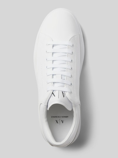 Peek & Cloppenburg ARMANI EXCHANGESneaker Im Unifarbenen Design Modell 'ENGLISH' In Weiss