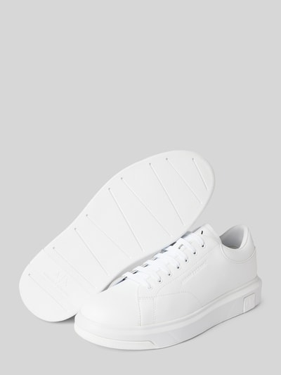 Peek & Cloppenburg ARMANI EXCHANGESneaker Im Unifarbenen Design Modell 'ENGLISH' In Weiss