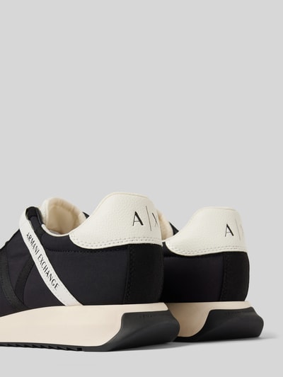 Peek & Cloppenburg ARMANI EXCHANGESneaker Mit Label-Detail In Weiss