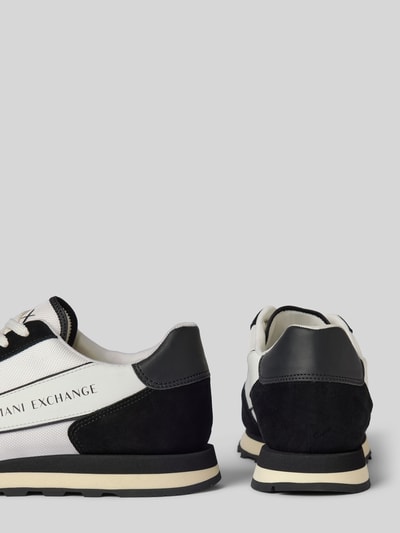 Peek & Cloppenburg ARMANI EXCHANGESneaker Mit Label-Print Modell 'ENGLISH' In Black
