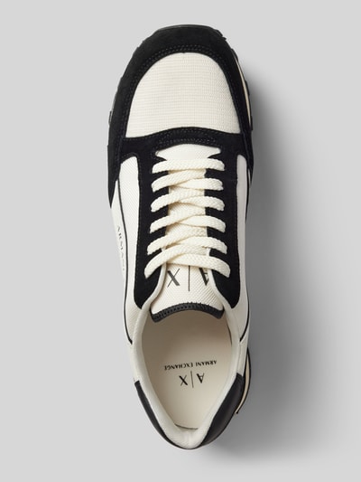 Peek & Cloppenburg ARMANI EXCHANGESneaker Mit Label-Print Modell 'ENGLISH' In Black