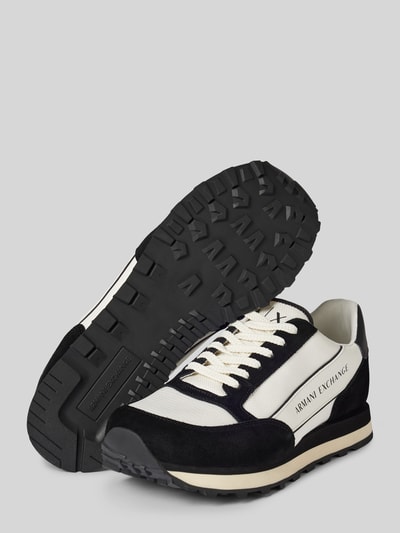 Peek & Cloppenburg ARMANI EXCHANGESneaker Mit Label-Print Modell 'ENGLISH' In Black