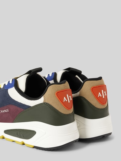 Peek & Cloppenburg ARMANI EXCHANGESneaker Mit Schnürung Und Label-Detail In Weiss