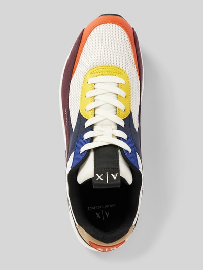 Peek & Cloppenburg ARMANI EXCHANGESneaker Mit Schnürung Und Label-Detail In Weiss