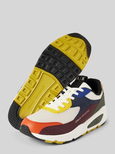 Peek & Cloppenburg ARMANI EXCHANGESneaker Mit Schnürung Und Label-Detail In Weiss