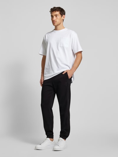 Peek & Cloppenburg ARMANI EXCHANGESweatpants mit elastischem Bund in black