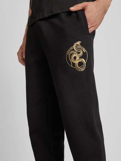 Peek & Cloppenburg ARMANI EXCHANGESweatpants Mit Elastischem Bund Modell 'PANTALONI' In Black