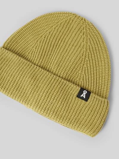 Peek & Cloppenburg ArmedangelsBeanie Mit Label-Detail Modell 'NILDAAO' In Hellgruen