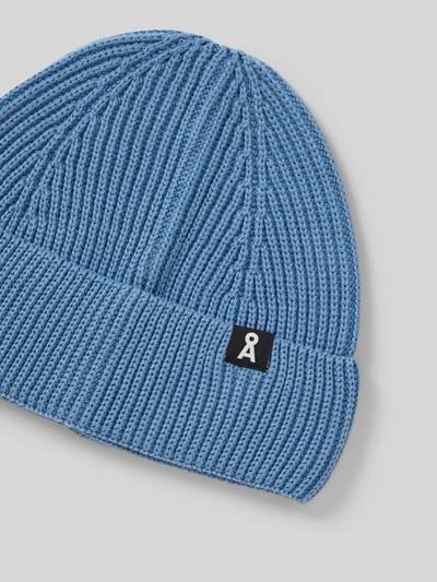 Peek & Cloppenburg ArmedangelsBeanie Mit Label-Detail Modell 'NILDAAO' In Blau