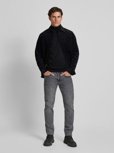 Peek & Cloppenburg ArmedangelsStrickpullover mit Rollkragen Modell 'GAARDO' in black