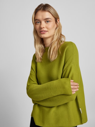 Peek & Cloppenburg ArmedangelsStrickpullover Mit Strukturmuster Modell 'MERINAA' In Gruen