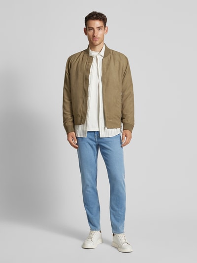 Peek & Cloppenburg ArmedangelsTapered Fit Jeans im 5-Pocket-Design Modell 'AARJO TARPA' in hellblau
