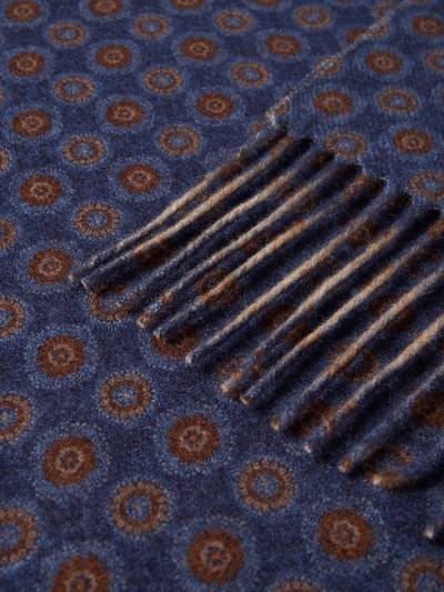 Peek & Cloppenburg AscotSchal Aus Wolle Mit Fransen In Marine