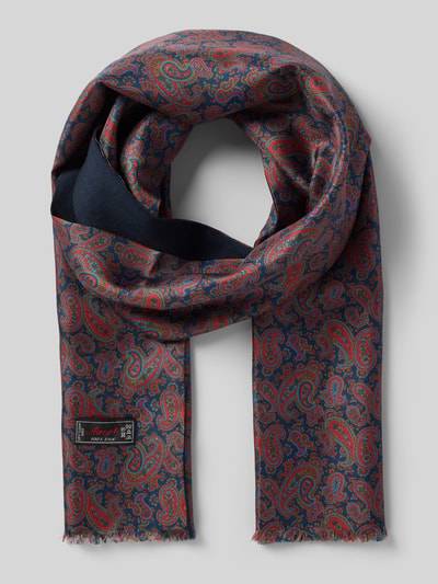 Peek & Cloppenburg AscotWollschal mit Fransen in marine