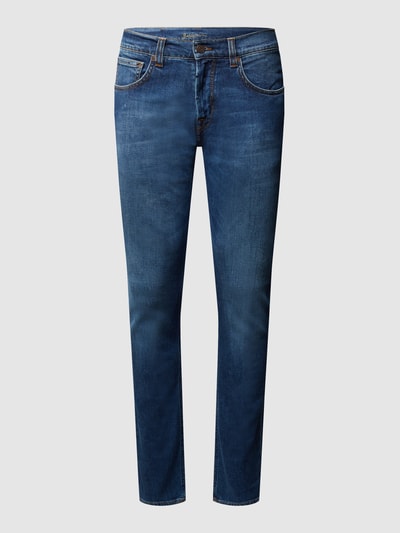 Peek & Cloppenburg BaldessariniSlim Fit Jeans Mit Stretch-Anteil Modell 'John' In Jeansblau