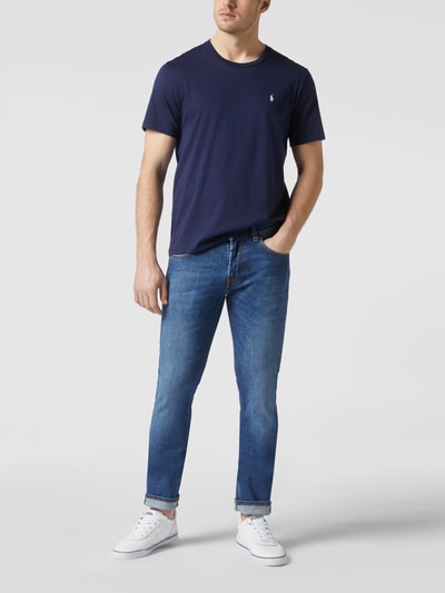 Peek & Cloppenburg BaldessariniSlim Fit Jeans mit Stretch-Anteil Modell 'John' in jeansblau
