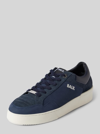 Peek & Cloppenburg Balr.Sneaker aus reinem Leder mit Label-Print in marine