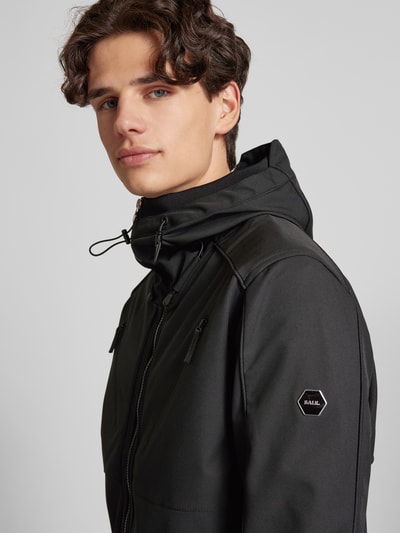Peek & Cloppenburg Balr.Sweatjacke Mit Kapuze In Black