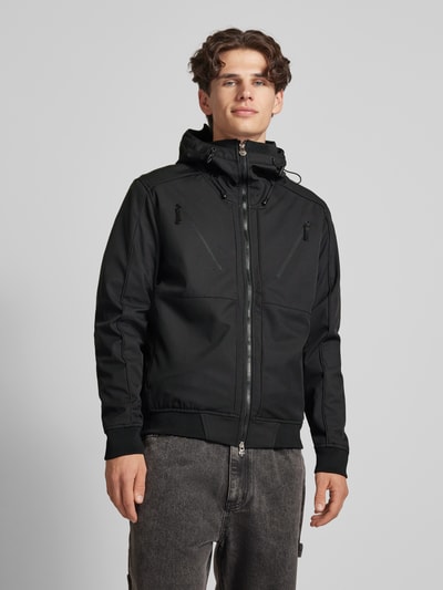 Peek & Cloppenburg Balr.Sweatjacke Mit Kapuze In Black