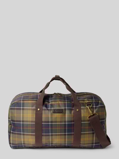 Peek & Cloppenburg BarbourDuffle Bag Mit Label-Patch Modell 'TORRIDON' In Gruen