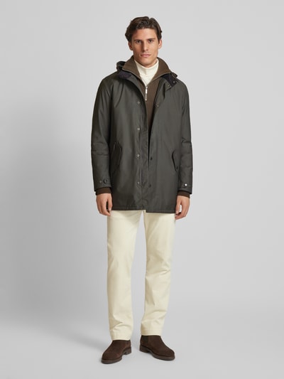 Peek & Cloppenburg BarbourFunktionsjacke mit Reißverschlusstaschen Modell 'CHELSEA MAC' in anthrazit