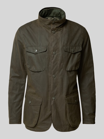 Peek & Cloppenburg BarbourJacke Mit Pattentaschen Modell 'OGSTON' In Oliv