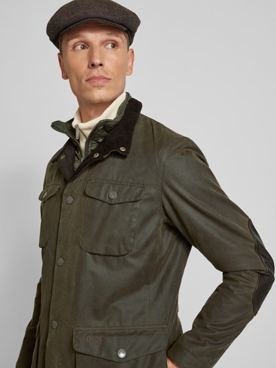 Peek & Cloppenburg BarbourJacke Mit Pattentaschen Modell 'OGSTON' In Oliv